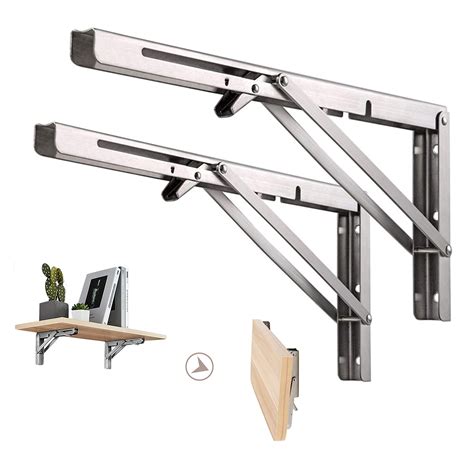 flexible metal bracket|adjustable folding shelf brackets.